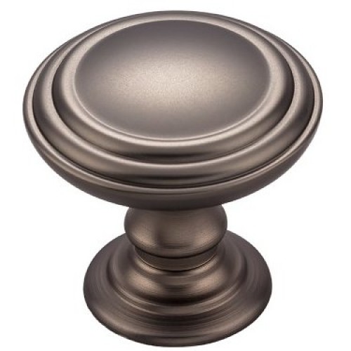 Reeded Knob (11/2") Ash Gray (TK321AG) by Top Knobs